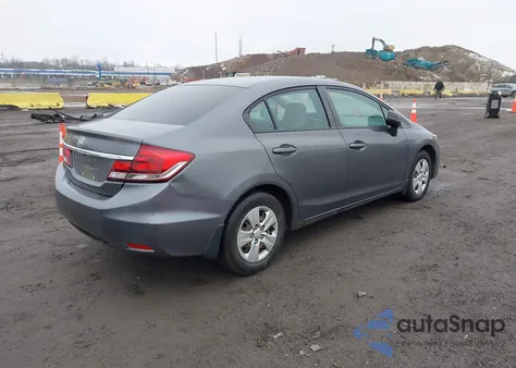 2014 Honda Civic Lx из США, поврежденный, VIN 2HGFB2F57EH511566